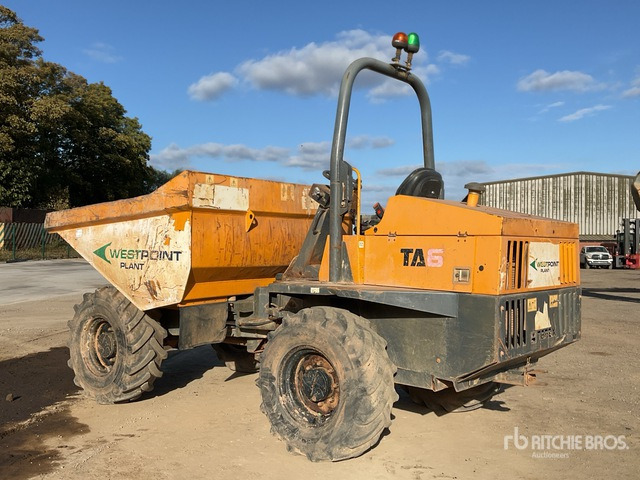 2014 Terex TA6 6 ton 4x4 Dumper - Tombador: foto 3 2014 Terex TA6 6 ton 4x4 Dumper - Tombador: foto 3