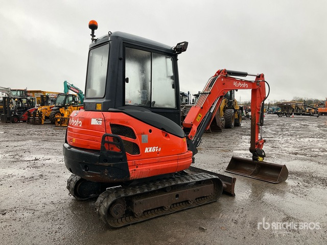2015 Kubota KX61-3 - Mini escavadeira: foto 4 2015 Kubota KX61-3 - Mini escavadeira: foto 4