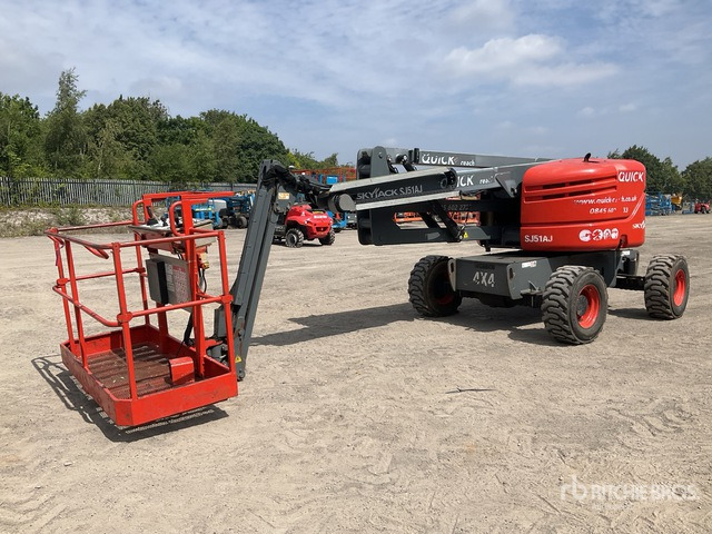 2015 Skyjack SJ51AJ 4WD Diesel Articulating Boom Lift - Plataforma articulada: foto 1 2015 Skyjack SJ51AJ 4WD Diesel Articulating Boom Lift - Plataforma articulada: foto 1