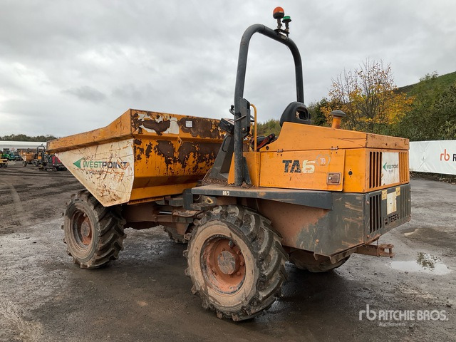 2015 Terex TA6 6 ton 4x4 Dumper - Tombador: foto 4 2015 Terex TA6 6 ton 4x4 Dumper - Tombador: foto 4