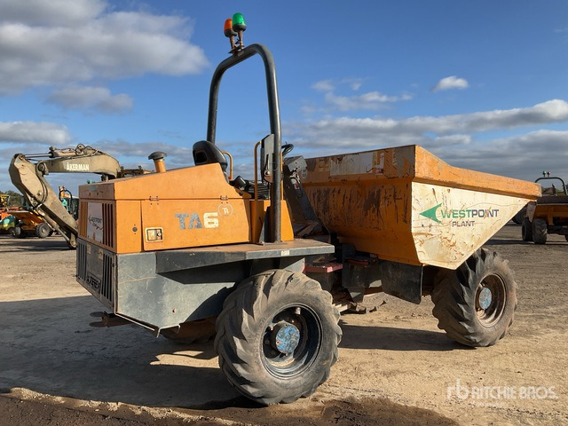 2015 Terex TA6 6 ton 4x4 Dumper - Tombador: foto 4 2015 Terex TA6 6 ton 4x4 Dumper - Tombador: foto 4