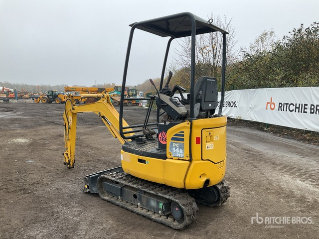 2016 Komatsu PC14-R3S Mini Excavator: <6.6t - Mini escavadeira: foto 4 2016 Komatsu PC14-R3S Mini Excavator: <6.6t - Mini escavadeira: foto 4