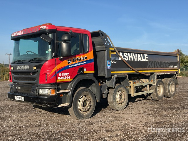 2016 Scania P410 8x4 Twin-Steer Tri/A Dump Truck - Caminhão basculante: foto 2 2016 Scania P410 8x4 Twin-Steer Tri/A Dump Truck - Caminhão basculante: foto 2