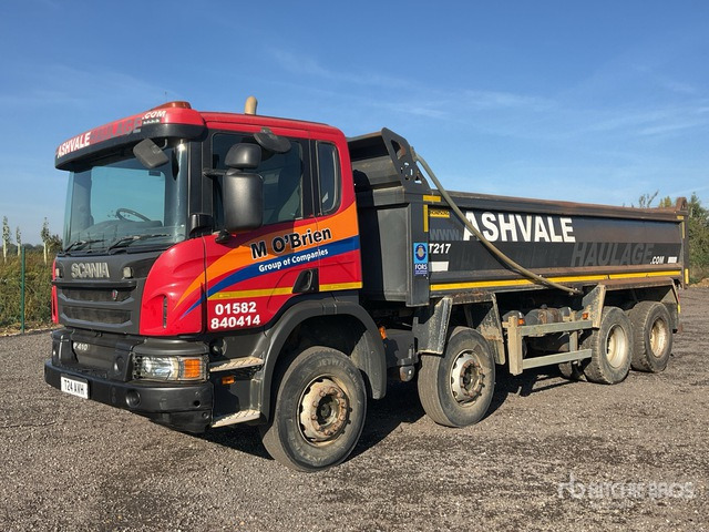 2016 Scania P410 8x4 Twin-Steer Tri/A Dump Truck - Caminhão basculante: foto 1 2016 Scania P410 8x4 Twin-Steer Tri/A Dump Truck - Caminhão basculante: foto 1