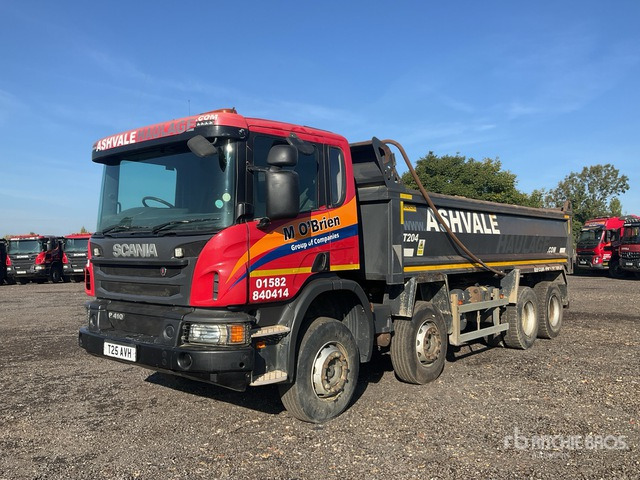 2016 Scania P410 8x4 Twin-Steer Tri/A Dump Truck - Caminhão basculante: foto 4 2016 Scania P410 8x4 Twin-Steer Tri/A Dump Truck - Caminhão basculante: foto 4