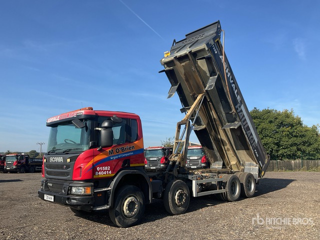 2017 Scania P410 8x4 Twin-Steer Tri/A Dump Truck - Caminhão basculante: foto 2 2017 Scania P410 8x4 Twin-Steer Tri/A Dump Truck - Caminhão basculante: foto 2