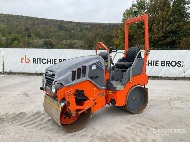 2018 Hamm HD8VV 2018 Hamm HD8VV Double Drum Roller Double Drum Roller - Compactador de asfalto: foto 1 2018 Hamm HD8VV 2018 Hamm HD8VV Double Drum Roller Double Drum Roller - Compactador de asfalto: foto 1