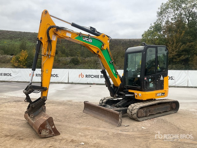 2018 JCB 65R-1 2018 JCB 65R-1 Tracked Excavator Mini Excavator: <6.6t - Mini escavadeira: foto 1 2018 JCB 65R-1 2018 JCB 65R-1 Tracked Excavator Mini Excavator: <6.6t - Mini escavadeira: foto 1