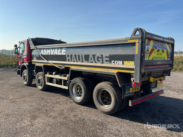 2018 Scania P410 8x4 Twin-Steer Tri/A Dump Truck - Caminhão basculante: foto 3 2018 Scania P410 8x4 Twin-Steer Tri/A Dump Truck - Caminhão basculante: foto 3