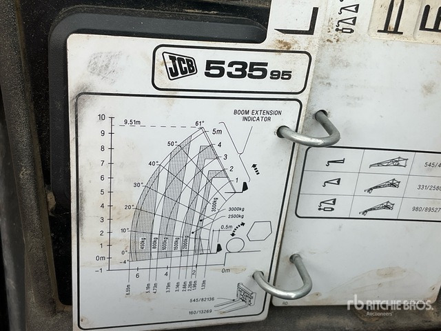 Empilhador telescópico 2022 JCB 535-95 Telehandler: foto 6