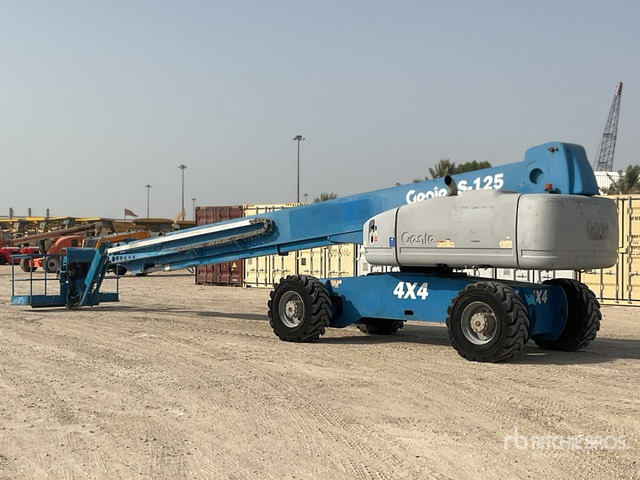 2002 Genie S125 4WD Diesel Telescopic Boom Lift - Plataforma telescópica: foto 4 2002 Genie S125 4WD Diesel Telescopic Boom Lift - Plataforma telescópica: foto 4