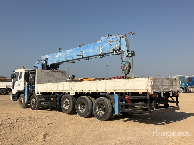 2015 Tata Daewoo Novus SE 2015 Dong Yang SS7506S 20 ton S ... Flatbed Truck with Crane - Camião de caixa aberta/ Plataforma, Caminhão grua: foto 2 2015 Tata Daewoo Novus SE 2015 Dong Yang SS7506S 20 ton S ... Flatbed Truck with Crane - Camião de caixa aberta/ Plataforma, Caminhão grua: foto 2