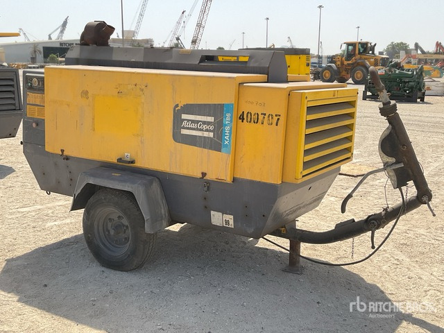 2018 Atlas Copco XAHS186 Mobile (Inoperable) Air Compressor - Compressor de ar: foto 1 2018 Atlas Copco XAHS186 Mobile (Inoperable) Air Compressor - Compressor de ar: foto 1