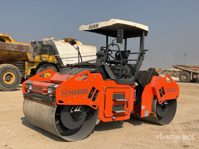 2019 Hamm HD99 Double Drum Roller - Compactador de asfalto: foto 1 2019 Hamm HD99 Double Drum Roller - Compactador de asfalto: foto 1