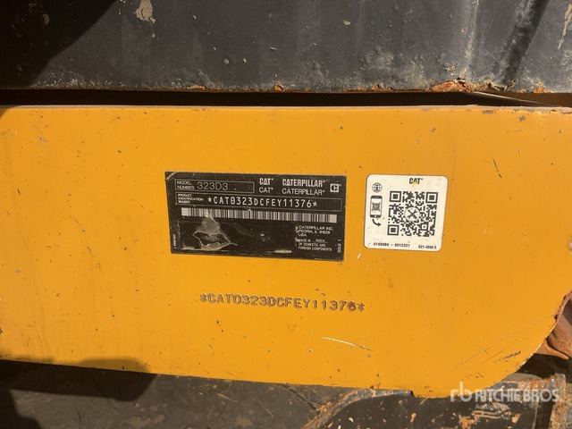2022 Cat 323D3 - Escavadora de rastos: foto 3 2022 Cat 323D3 - Escavadora de rastos: foto 3