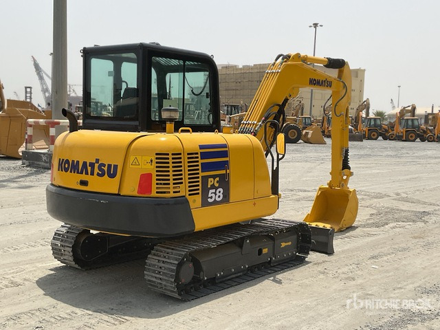 2022 Komatsu PC58-8 Mini Excavator: <6.6t - Mini escavadeira: foto 3 2022 Komatsu PC58-8 Mini Excavator: <6.6t - Mini escavadeira: foto 3