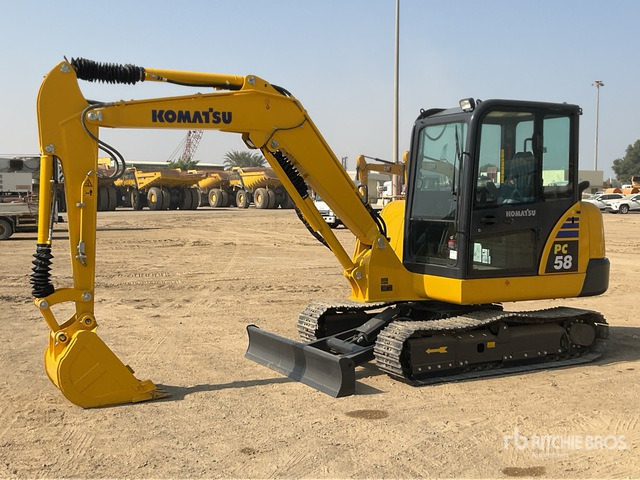 2022 Komatsu PC58-8 Mini Excavator: <6.6t - Mini escavadeira: foto 1 2022 Komatsu PC58-8 Mini Excavator: <6.6t - Mini escavadeira: foto 1