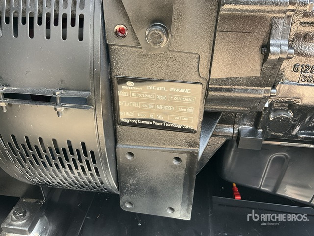2025 Giga Power LT-W400GF 500 kVA Skid-Mounted (Unused) Generator Set - Gerador elétrico: foto 5 2025 Giga Power LT-W400GF 500 kVA Skid-Mounted (Unused) Generator Set - Gerador elétrico: foto 5