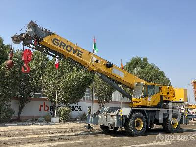 GROVE RT600E 50 ton 4x4x4 - Grua de estaleiro: foto 1 GROVE RT600E 50 ton 4x4x4 - Grua de estaleiro: foto 1