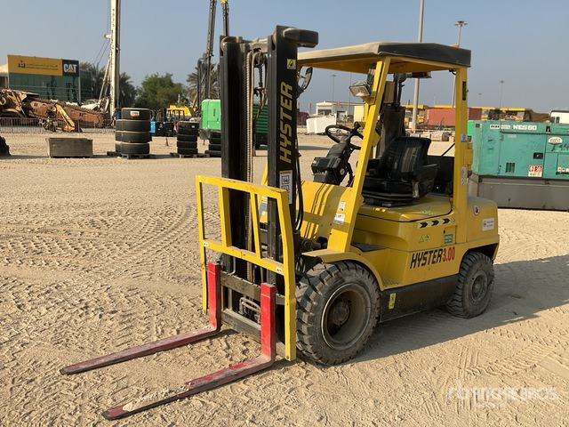 Hyster H3.00XM Forklift - Empilhadeira a diesel: foto 1 Hyster H3.00XM Forklift - Empilhadeira a diesel: foto 1