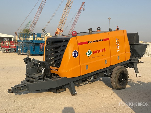 Putzmeister BSA1407D - Bomba de betão estacionária: foto 2 Putzmeister BSA1407D - Bomba de betão estacionária: foto 2