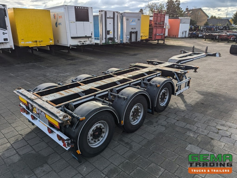 D-Tec FLEXITRAILER VCC-01 MULTI 3-Assen SAF - Schijfremmen - Liftas - All connections (O2069) - Semireboque transportador de contêineres/ Caixa móvel: foto 3 D-Tec FLEXITRAILER VCC-01 MULTI 3-Assen SAF - Schijfremmen - Liftas - All connections (O2069) - Semireboque transportador de contêineres/ Caixa móvel: foto 3