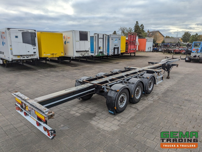 D-Tec FLEXITRAILER VCC-01 MULTI 3-Assen SAF - Schijfremmen - Liftas - All connections (O2069) - Semireboque transportador de contêineres/ Caixa móvel: foto 1 D-Tec FLEXITRAILER VCC-01 MULTI 3-Assen SAF - Schijfremmen - Liftas - All connections (O2069) - Semireboque transportador de contêineres/ Caixa móvel: foto 1