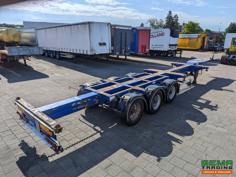 D-Tec FT-43-03V 3-Assen BPW - MULTI - Trommelremmen - Lift-as - Alle Aansluitingen - Semireboque transportador de contêineres/ Caixa móvel: foto 1 D-Tec FT-43-03V 3-Assen BPW - MULTI - Trommelremmen - Lift-as - Alle Aansluitingen - Semireboque transportador de contêineres/ Caixa móvel: foto 1