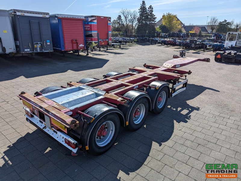D-Tec FT-43-03V 3-Assen BPW - Trommelremmen - Lift-as - ADR - Alle Aansluitingen - Semireboque transportador de contêineres/ Caixa móvel: foto 1 D-Tec FT-43-03V 3-Assen BPW - Trommelremmen - Lift-as - ADR - Alle Aansluitingen - Semireboque transportador de contêineres/ Caixa móvel: foto 1