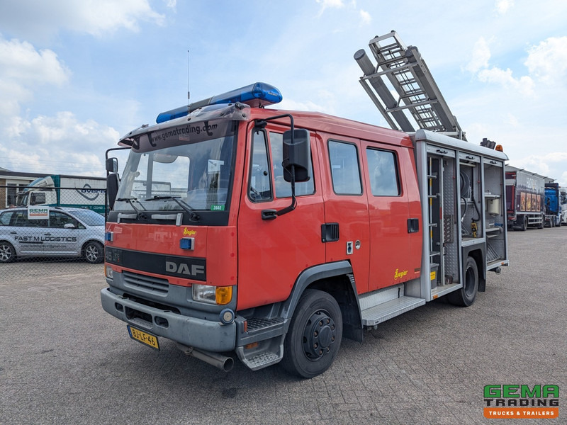 DAF AE45CE 210FF 4x2 Euro2 Ziegler TS08 LD2.800 HD265 T1.500Liters - 8 persoons - ManualGearbox - Carro de bombeiro: foto 1 DAF AE45CE 210FF 4x2 Euro2 Ziegler TS08 LD2.800 HD265 T1.500Liters - 8 persoons - ManualGearbox - Carro de bombeiro: foto 1