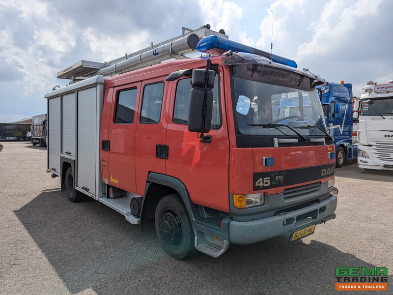 DAF AE45CE 210FF 4x2 Euro2 Ziegler TS08 LD2.800 HD265 T1.500Liters - 8 persoons - ManualGearbox - Carro de bombeiro: foto 4 DAF AE45CE 210FF 4x2 Euro2 Ziegler TS08 LD2.800 HD265 T1.500Liters - 8 persoons - ManualGearbox - Carro de bombeiro: foto 4