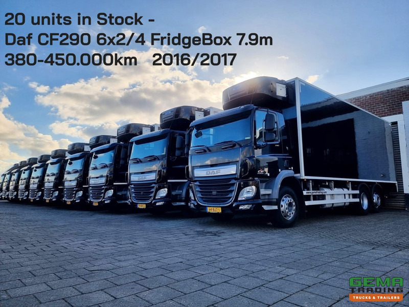 DAF CF 280 FAN 6x2/4 DagCab Euro6 - Koel-VriesBak 7.9m + Carrier Supra 1150MT + Laadklep 2000kg - 10/2025APK - Caminhão frigorífico: foto 1 DAF CF 280 FAN 6x2/4 DagCab Euro6 - Koel-VriesBak 7.9m + Carrier Supra 1150MT + Laadklep 2000kg - 10/2025APK - Caminhão frigorífico: foto 1