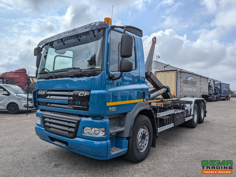 DAF CF 85.410 6x2 Dagcab Euro5 - Haakarm systeem 20T - AJK HS20-6430 - Vangmuil - Liftas - Caminhão polibenne: foto 1 DAF CF 85.410 6x2 Dagcab Euro5 - Haakarm systeem 20T - AJK HS20-6430 - Vangmuil - Liftas - Caminhão polibenne: foto 1