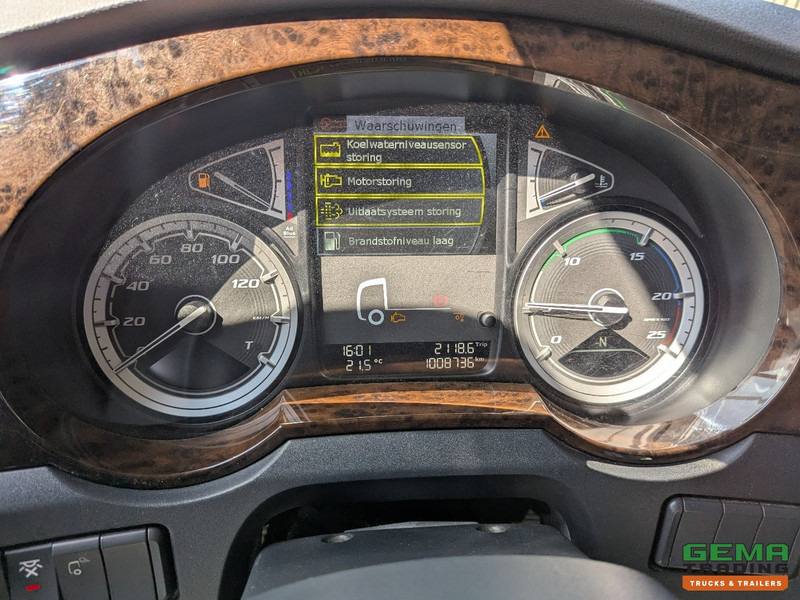 Camião de caixa aberta/ Plataforma DAF XF 530 FAN 6x2/4 SuperSpaceCab Euro6C - Retarder - OpenLaadbak 7.4M - SmartTacho V2 - NOKKENAS problem - 05/2026 APK: foto 17