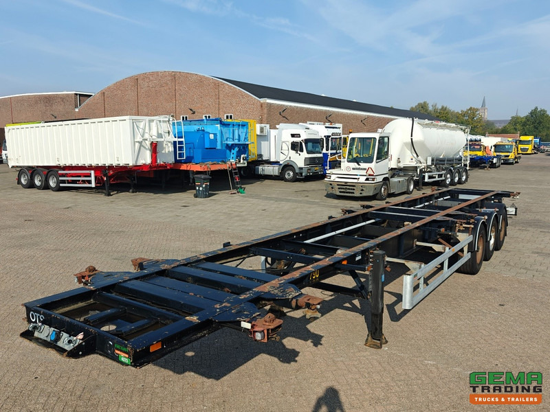 DESOT OPP 3AT 38 78136 3-Assen ROR - Trommelremmen - 20FT 2x20FT 30FT 40FT - 4900KG - Vlak - Semireboque transportador de contêineres/ Caixa móvel: foto 2 DESOT OPP 3AT 38 78136 3-Assen ROR - Trommelremmen - 20FT 2x20FT 30FT 40FT - 4900KG - Vlak - Semireboque transportador de contêineres/ Caixa móvel: foto 2