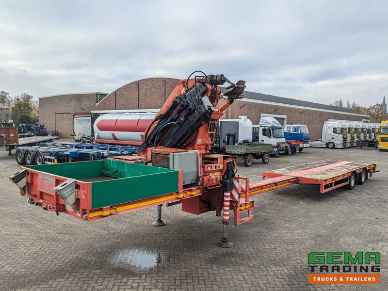 Faymonville VAL 1 2-Assige Uitschuifbare 5m Semi-Dieplader Palfinger PK52000CH2 V1 + Deutz PowerPack (O974) - Semireboque baixa: foto 1 Faymonville VAL 1 2-Assige Uitschuifbare 5m Semi-Dieplader Palfinger PK52000CH2 V1 + Deutz PowerPack (O974) - Semireboque baixa: foto 1