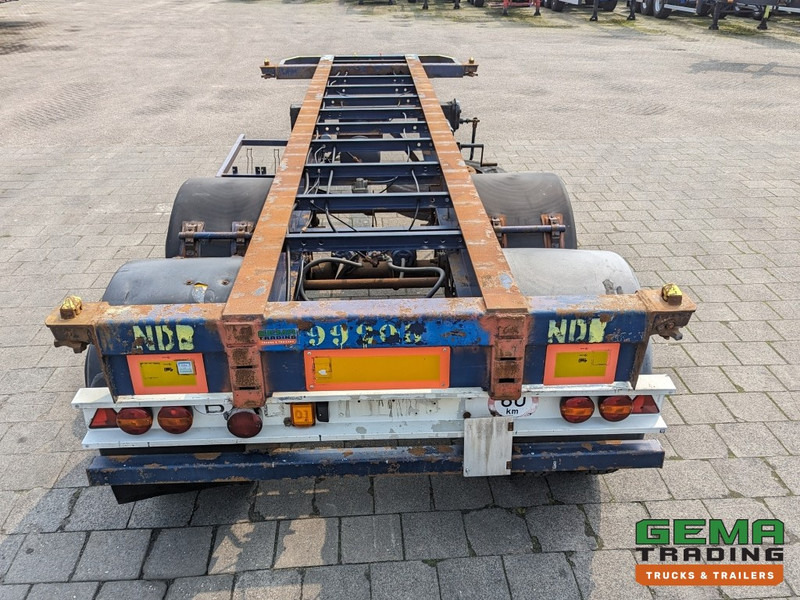 Flandria OP 20V 2A 2-Assen ROR - DrumBrakes - Leaf Suspension - 20FT (O1871) - Semireboque transportador de contêineres/ Caixa móvel: foto 5 Flandria OP 20V 2A 2-Assen ROR - DrumBrakes - Leaf Suspension - 20FT (O1871) - Semireboque transportador de contêineres/ Caixa móvel: foto 5