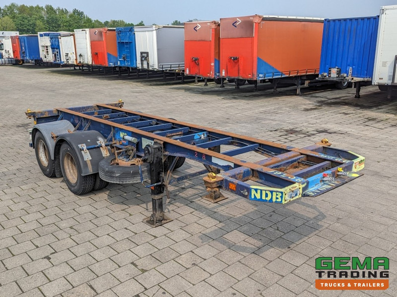 Flandria OP 20V 2A 2-Assen ROR - DrumBrakes - Leaf Suspension - 20FT (O1871) - Semireboque transportador de contêineres/ Caixa móvel: foto 3 Flandria OP 20V 2A 2-Assen ROR - DrumBrakes - Leaf Suspension - 20FT (O1871) - Semireboque transportador de contêineres/ Caixa móvel: foto 3