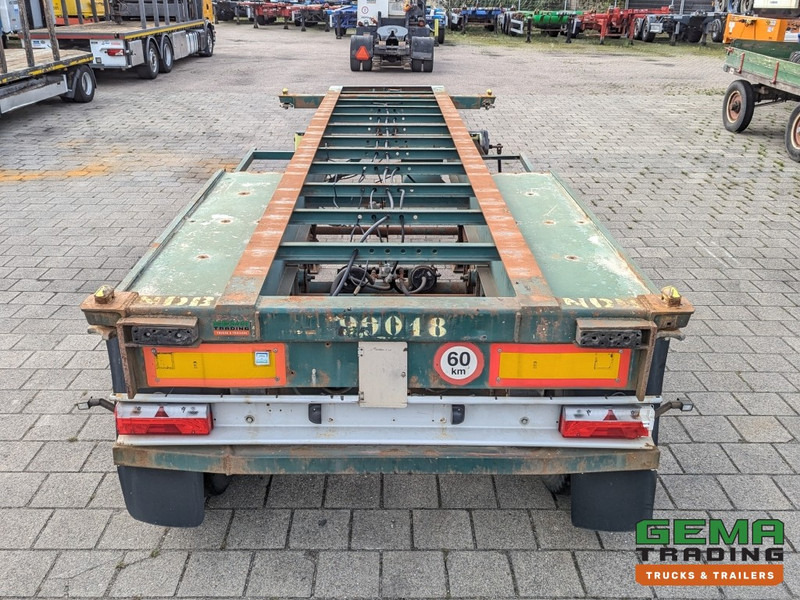 Flandria OP 20V 2A 2-Assen ROR - DrumBrakes - Steel Suspension - 20FT (O1980) - Semireboque transportador de contêineres/ Caixa móvel: foto 5 Flandria OP 20V 2A 2-Assen ROR - DrumBrakes - Steel Suspension - 20FT (O1980) - Semireboque transportador de contêineres/ Caixa móvel: foto 5