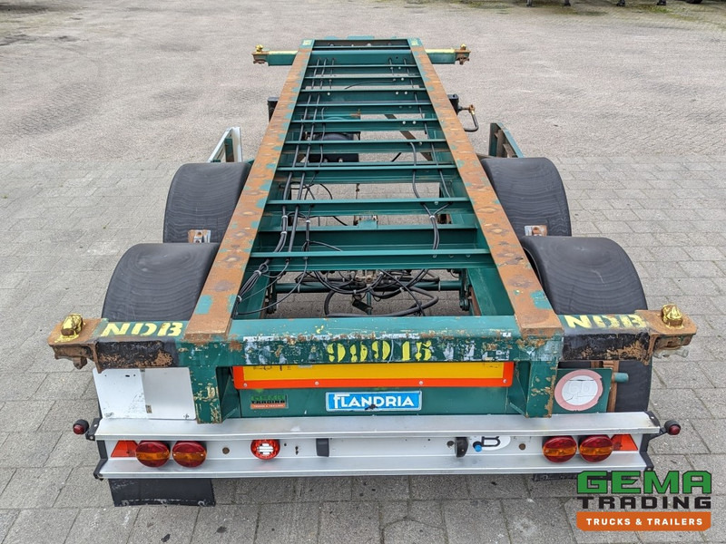 Flandria OP CC 2A 20FT 2-Assen ROR DrumBrakes - Leaf Suspension - 3120KG - 3 identical units in stock! (O1868) - Semireboque transportador de contêineres/ Caixa móvel: foto 5 Flandria OP CC 2A 20FT 2-Assen ROR DrumBrakes - Leaf Suspension - 3120KG - 3 identical units in stock! (O1868) - Semireboque transportador de contêineres/ Caixa móvel: foto 5