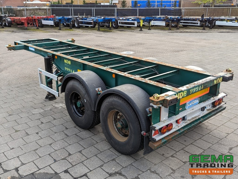 Flandria OP CC 2A 20FT 2-Assen ROR DrumBrakes - Leaf Suspension - 3120KG (O1789) - Semireboque transportador de contêineres/ Caixa móvel: foto 3 Flandria OP CC 2A 20FT 2-Assen ROR DrumBrakes - Leaf Suspension - 3120KG (O1789) - Semireboque transportador de contêineres/ Caixa móvel: foto 3