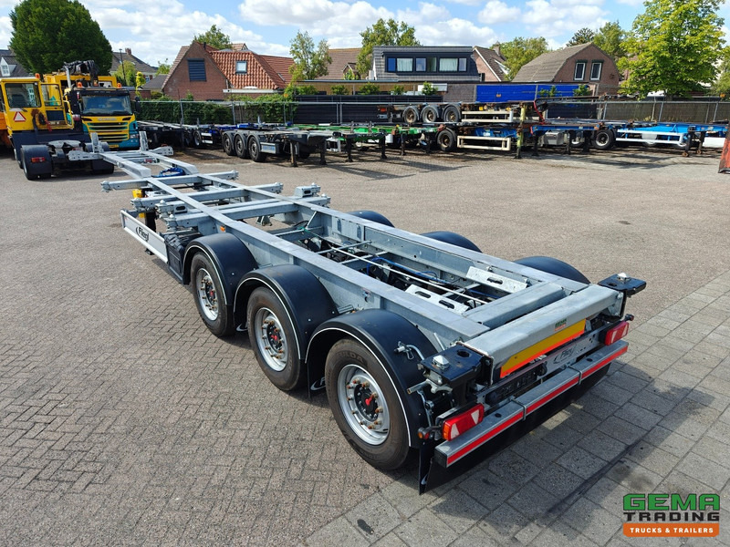 Fliegl SDS01 3-Assen SAF - LiftAs - Schijfremmen - Alle Aansluitingen - Gegalvaniseerd - Kop/KontSchuiver - Ongebruikt! - Semireboque transportador de contêineres/ Caixa móvel: foto 3 Fliegl SDS01 3-Assen SAF - LiftAs - Schijfremmen - Alle Aansluitingen - Gegalvaniseerd - Kop/KontSchuiver - Ongebruikt! - Semireboque transportador de contêineres/ Caixa móvel: foto 3