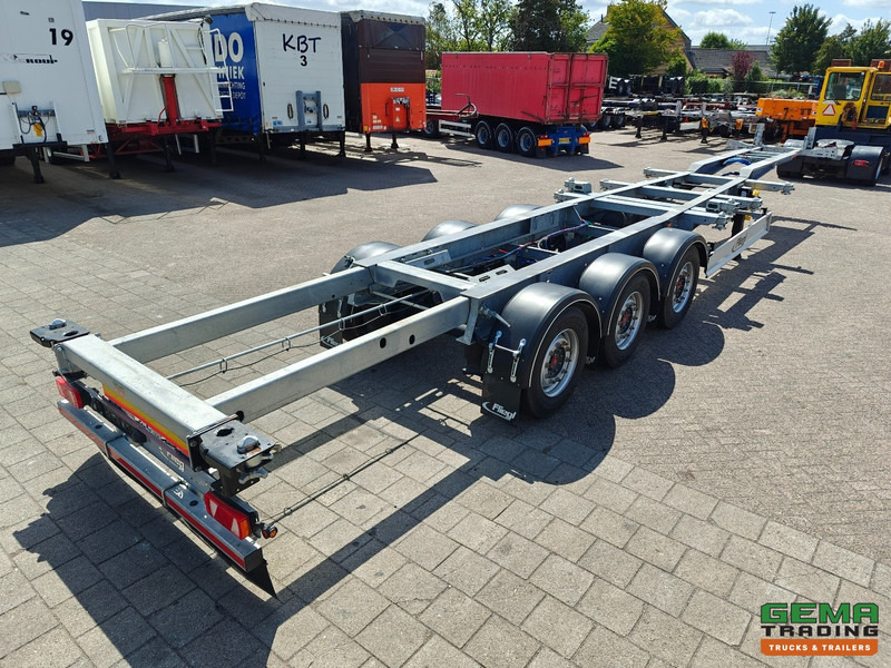 Fliegl SDS01 3-Assen SAF - LiftAs - Schijfremmen - Alle Aansluitingen - Gegalvaniseerd - Kop/KontSchuiver - Ongebruikt! - Semireboque transportador de contêineres/ Caixa móvel: foto 2 Fliegl SDS01 3-Assen SAF - LiftAs - Schijfremmen - Alle Aansluitingen - Gegalvaniseerd - Kop/KontSchuiver - Ongebruikt! - Semireboque transportador de contêineres/ Caixa móvel: foto 2