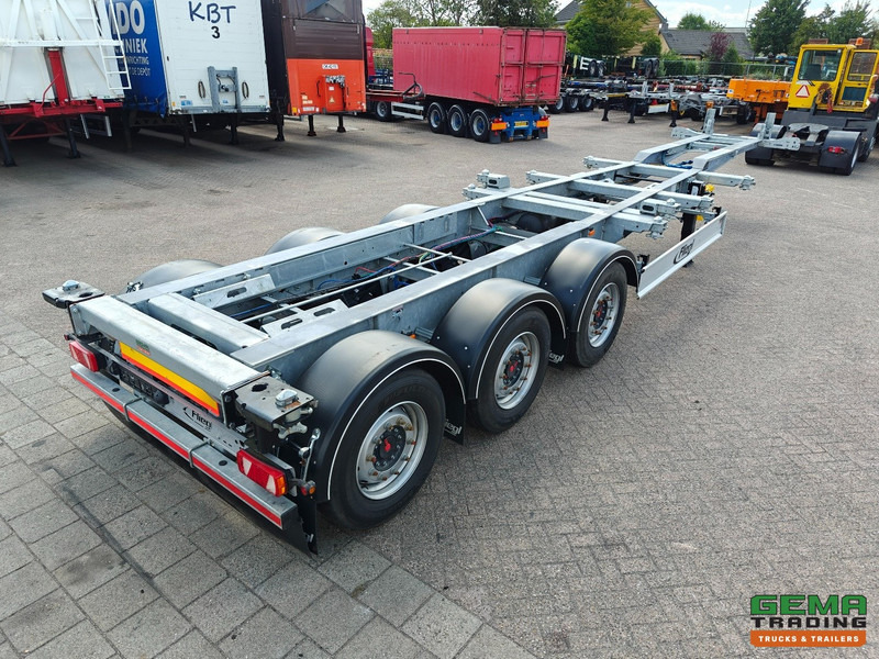 Fliegl SDS01 3-Assen SAF - LiftAs - Schijfremmen - Alle Aansluitingen - Gegalvaniseerd - Kop/KontSchuiver - Ongebruikt! - Semireboque transportador de contêineres/ Caixa móvel: foto 4 Fliegl SDS01 3-Assen SAF - LiftAs - Schijfremmen - Alle Aansluitingen - Gegalvaniseerd - Kop/KontSchuiver - Ongebruikt! - Semireboque transportador de contêineres/ Caixa móvel: foto 4