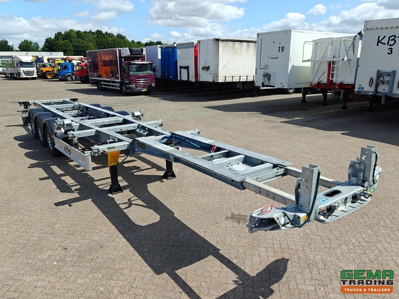 Fliegl SDS01 3-Assen SAF - LiftAs - Schijfremmen - Alle Aansluitingen - Gegalvaniseerd - Kop/KontSchuiver - Ongebruikt! - Semireboque transportador de contêineres/ Caixa móvel: foto 5 Fliegl SDS01 3-Assen SAF - LiftAs - Schijfremmen - Alle Aansluitingen - Gegalvaniseerd - Kop/KontSchuiver - Ongebruikt! - Semireboque transportador de contêineres/ Caixa móvel: foto 5
