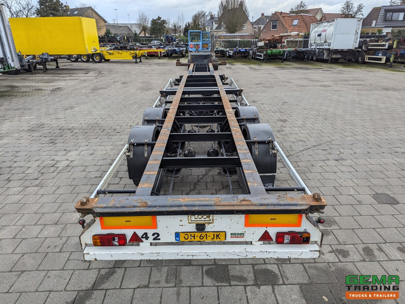 Floor FLCO 12-18 2-Assen BPW - Trommelremmen - 2x 20FT en 40FT Aansluiting - 4140KG - Semireboque transportador de contêineres/ Caixa móvel: foto 5 Floor FLCO 12-18 2-Assen BPW - Trommelremmen - 2x 20FT en 40FT Aansluiting - 4140KG - Semireboque transportador de contêineres/ Caixa móvel: foto 5