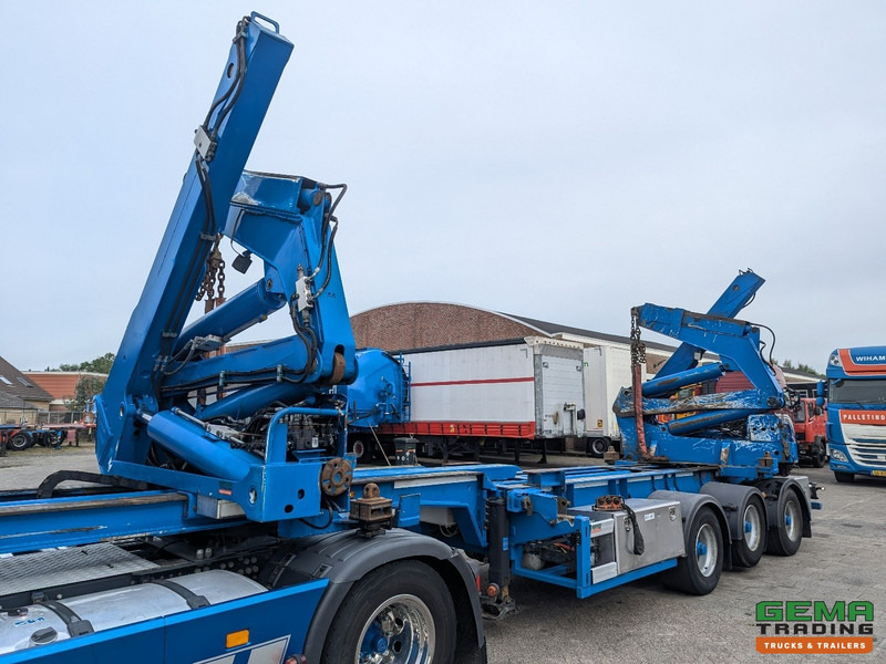 HAMMAR 151 HL 3-Assen - SideLoader36T - ContainerStacking - Gooseneck - Extended Boom - Afstandbediening - Semireboque transportador de contêineres/ Caixa móvel: foto 2 HAMMAR 151 HL 3-Assen - SideLoader36T - ContainerStacking - Gooseneck - Extended Boom - Afstandbediening - Semireboque transportador de contêineres/ Caixa móvel: foto 2
