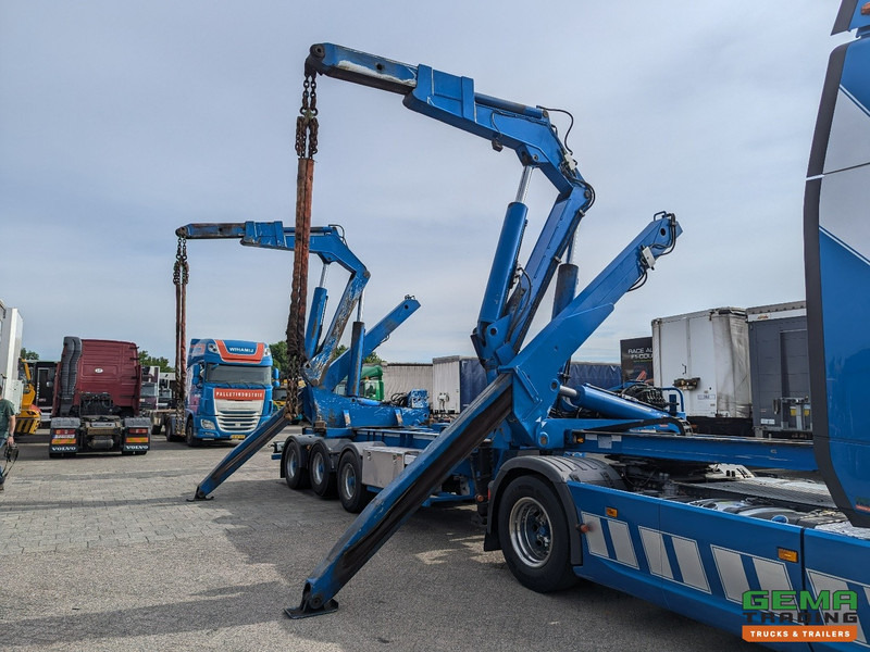 HAMMAR 151 HL 3-Assen - SideLoader36T - ContainerStacking - Gooseneck - Extended Boom - Afstandbediening - Semireboque transportador de contêineres/ Caixa móvel: foto 3 HAMMAR 151 HL 3-Assen - SideLoader36T - ContainerStacking - Gooseneck - Extended Boom - Afstandbediening - Semireboque transportador de contêineres/ Caixa móvel: foto 3