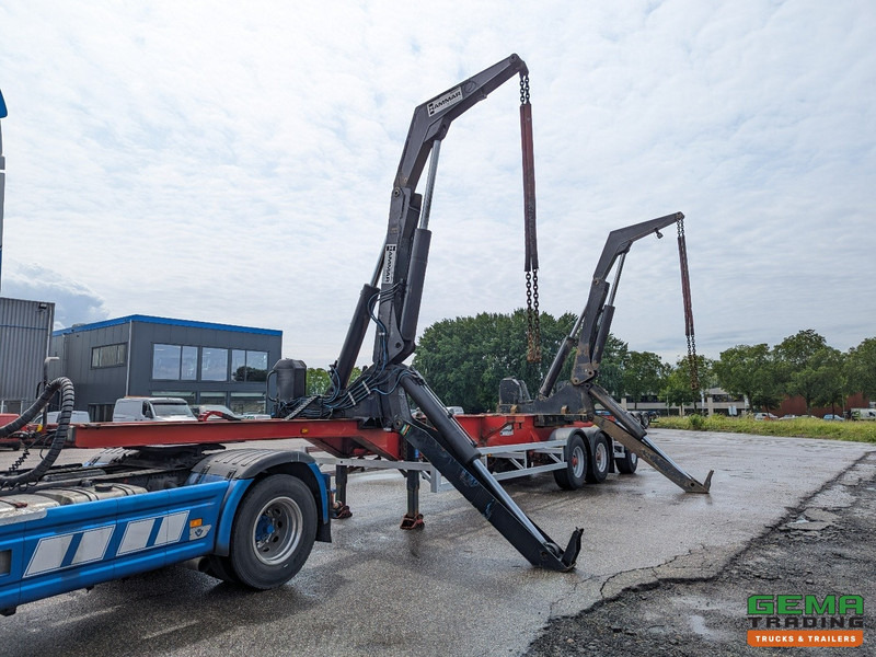HAMMAR 160 HE 3-Assen - SideLoader - 33T - ContainerStacking - Afstandbediening - Semireboque transportador de contêineres/ Caixa móvel: foto 1 HAMMAR 160 HE 3-Assen - SideLoader - 33T - ContainerStacking - Afstandbediening - Semireboque transportador de contêineres/ Caixa móvel: foto 1