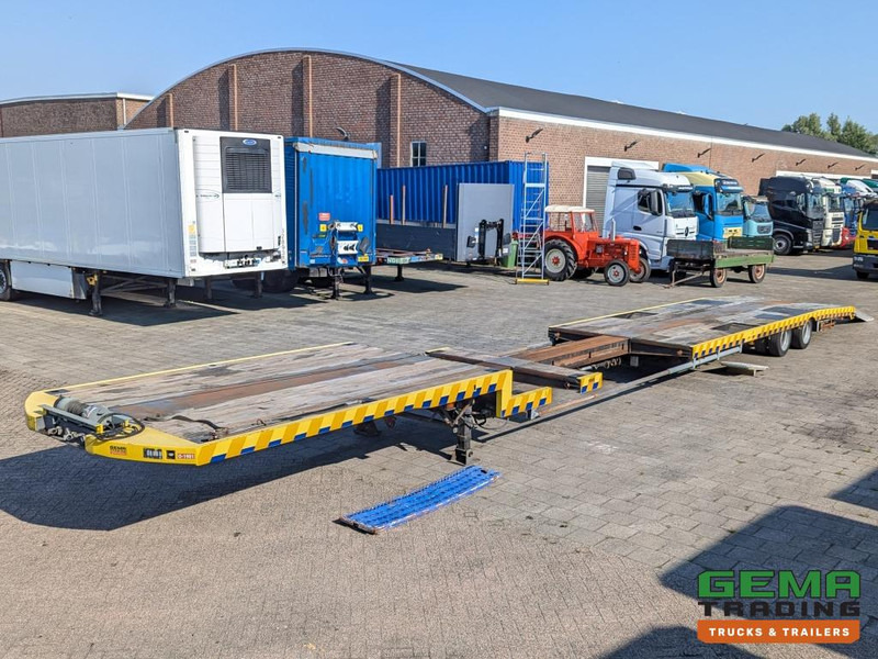 Semireboque baixa Jumbo T0120 DUE SemiDieplader - 2-Assen BPW  - Uitschuifbaar - Wielkuipen - Lier 2500KG - 80CM: foto 9